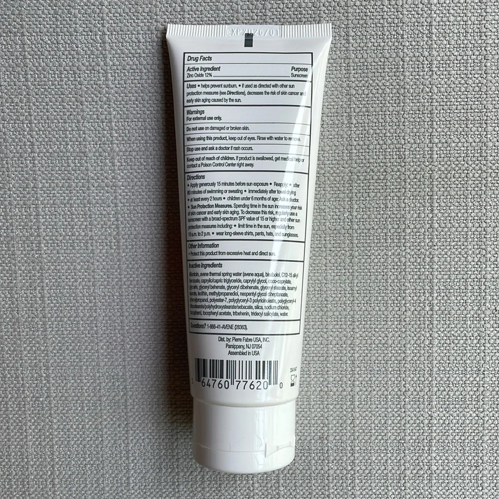 Avene Mineral Sunscreen Face & Body Lotion SPF 50 sealed